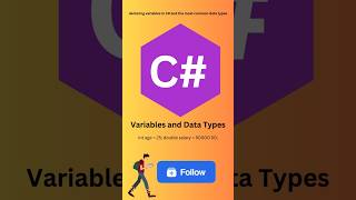 How to declare variables csharp csharptutorial csharp  shorts  viralshorts [upl. by Aelam]