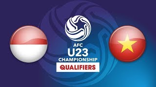 FULL  U23 INDONESIA vs U23 VIỆT NAM  VFF Channel [upl. by Borras]