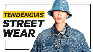 TENDÊNCIAS de STREETWEAR  Moda Masculina [upl. by Aelaza]