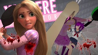 RAPUNZEL SE HA CONVERTIDO EN UNA YANDERE   YANDERE SIMULATOR  DeGoBooM [upl. by Vaughan]