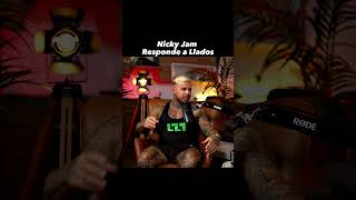 Respuesta de Nicky Jam a Llados [upl. by Nalor]