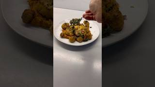 Roasted cauliflower steaks cooking food vegetables recipe organic baking cauliflower garden [upl. by Yerffe]