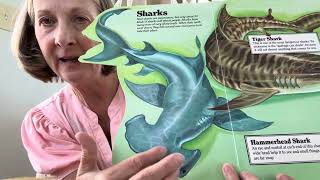 Sea Creatures Book and 3 Little Fishies Song [upl. by Sclar473]