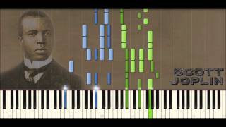 Scott Joplin Piano Rags Peacherine Rag  Ragtime 18 Piano Tutorial [upl. by Suirtimed]