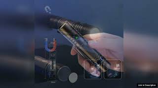 SEEKNITE PK12 NM1 Magnetic LED Flashlight TypeC Rechargeable LED Torch 18650 EDC Review [upl. by Ayik]