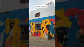 📍Asilah Morocco Walking Tour morocco asilah explore fyp [upl. by Randall886]