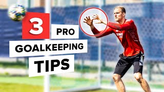 3 pro goalkeeper drills to improve your technique and handling [upl. by Lupe]