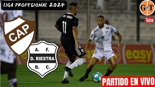 PLATENSE VS RIESTRA EN VIVO 🛑 Liga Profesional Fecha21 🌎 GRANEGA [upl. by Anahgem]