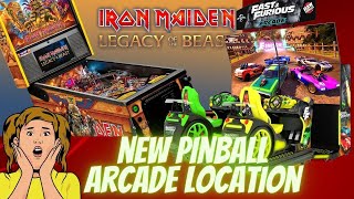 New Pinball Arcade location 🤩 [upl. by Lonnard]