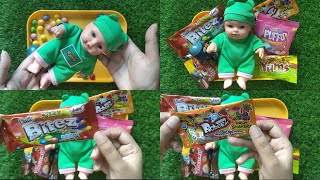 🍭 Cute Baby Toy  Satisfying ASMR Sleep Sound  Fruit Beans  Marshmallow Egg asmr kinderjoy [upl. by Zerk]