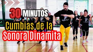 30 Minutos de Cumbias de La Sonora Dinamita  Cumbias para bailar  Baile para principiantes [upl. by Nived688]