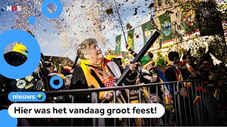 Muziek verklede mensen en veel confetti het carnavalsseizoen is begonnen [upl. by Attehcnoc997]