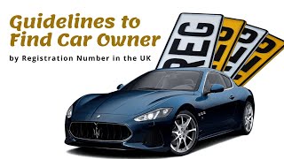 How To Find A Car Owner By Registration Number to Buy a Used Car [upl. by Low]