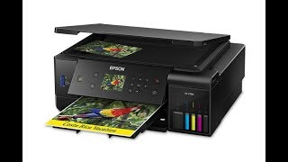 Epson EcoTank ET 7700 A4 Inkjet Printer Part 2 review check out the link in the description below [upl. by Rettuc]