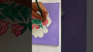 Jharokha Painting  DIY Home Decor  Fevicryl Hobby Ideas [upl. by Kieryt]