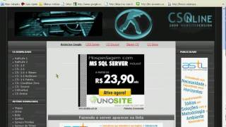 Como criar servidor de cs 16 com addons e entrando como adm [upl. by Nagear]