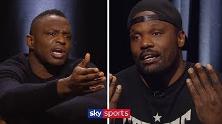 REVISITED Dillian Whyte amp Derek Chisora clash during their first Gloves Are Off meeting 😡 [upl. by Carlene]