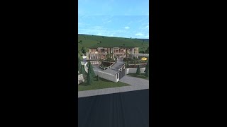 Bloxburg CA Modern Mega Mansion shorts roblox bloxburg [upl. by Pennie]