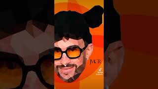 El conejo malo en Low Poly 🔼 Bad Bunny [upl. by Nerot]