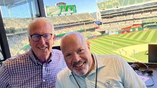 The final out at the Oakland Coliseum  Ken Korach and Vince Cotroneo call A’s Radio [upl. by Moll]