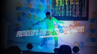 Freshers Dance Performance  Tauba Tauba Song  IFTM University Moradabad [upl. by Georglana]