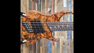 Dingwall Z3 6string with Camphor Burl top over Black Limba  Gorgeous [upl. by Burnside]