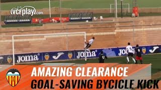 Espectacular chilena del jugador del Valencia CF Mestalla Tano [upl. by Apilef]