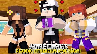 READING LITTLE KELLYS DIARY Minecraft Love Story  wRaven amp Penny  Custom Minecraft Roleplay [upl. by Bodkin]