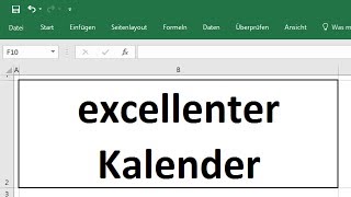 Excel 2016 TeamKalender Teil 3 ZÄHLENWENNFunktion um Urlaubstage zu zählen [upl. by Alyos]