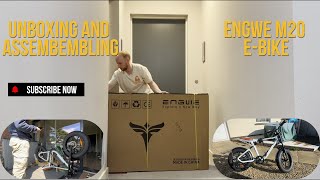 Unboxing The ENGWE M20 Electric EBike  Assembly Harder Than It Looks [upl. by Siron]