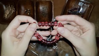 АСМР Бусинки распаковка заказа тихий голос ✨ ASMR Beads Russian language [upl. by Nwahc]