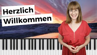 Klavier lernen mit Melanie [upl. by Aneis]