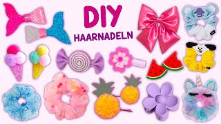 12 DIY HAARNADELN UND SCRUNCHIES – HANDGEMACHTE HAARACCESSOIRES [upl. by Kowalski412]