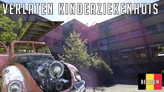 Verlaten kinderziekenhuis met brandweerauto uit 1980 Sanatorium du dolhain [upl. by Laurent]