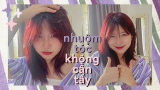 ✨tự nhuộm tóc tại nhà SIÊU DỄ  KHÔNG CẦN TẨY✨  dye my hair at home 2  tít ở trên mây [upl. by Braynard]