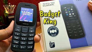 Best Budget King Nokia Feature Phone  Nokia 105 Classic Unboxing  Nokia 105 Details Review [upl. by Animrelliug369]