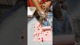 Unique Fruits Roll IceCream Making icecream worldrecipebynaeem shorts youtubeshorts shortvideo [upl. by Rab]