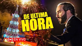 ENVIVO⚠️DE ULTIMA HORA ¡AHORITA NAYIB BUKELE INAUGURAR EL ARBOL MÁS GRANDE DE ¡EL SALVADOR 🤯 [upl. by Thisbe768]