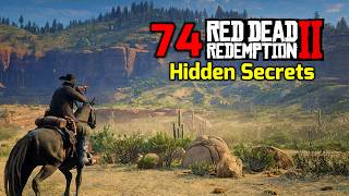 74 Hidden Secrets That Players Missed in Early Chapters  Red Dead Redemption 2 [upl. by Ginnie]