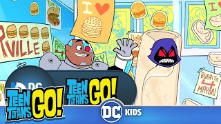 Teen Titans Go Burger Vs Burrito 🍔🌯 [upl. by Rube]