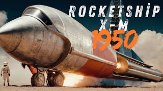 ROCKETSHIP XM 1950  COLORIZED AND HD RESTORATION  CLASSIC SCIFI FILM [upl. by Lorola636]