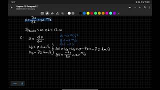 3 Havo Module 1 Beweging Opgave 15 [upl. by Pancho750]