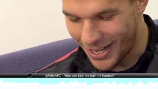 Twitter Takeover Podolski [upl. by Pals]