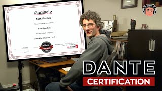 Audinate DANTE Certification  Level 1 Walkthrough [upl. by Nnayecats]