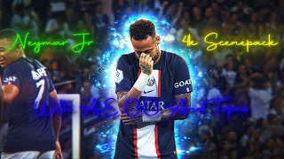 NEYMAR JR ● RARE CLIPS ● SCENEPACK ● 4K With AE CC and TOPAZ [upl. by Aziram]