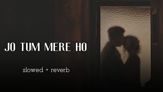 dekho na dekho na zulfon se  Jo Tum Mere Ho  Anuv Jain   slowed  reverb   Lyrics Song [upl. by Stefania]