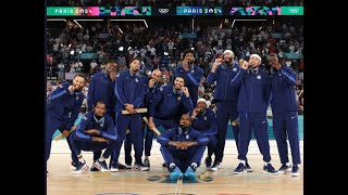 Watch Steph Currys Epic 3Pointers to Secure USAs 5th Straight Olympic Gold  Paris Olympics [upl. by Annavaig]