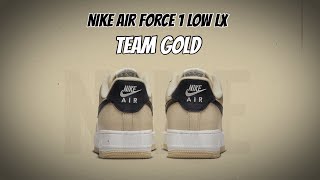 Nike Air Force 1 Low LX Team Gold [upl. by Xuagram]