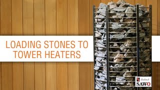 Loading stones to Tower heaters [upl. by Nerad]