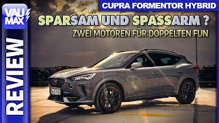 CUPRA Formentor eHybrid  Vor und Nachteile des PluginHybrid im Test [upl. by Hanoy547]